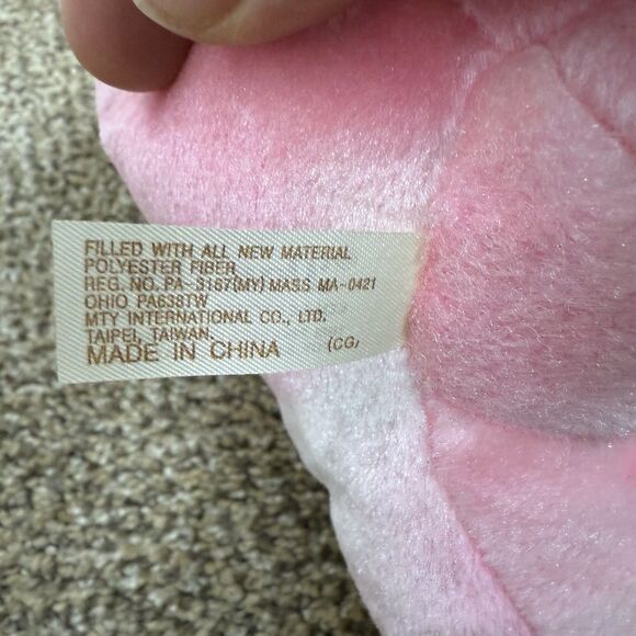 Dan Dee Piggy Bank Pink Princess Plush Stopper Collectors Choice - Picture 9 of 13